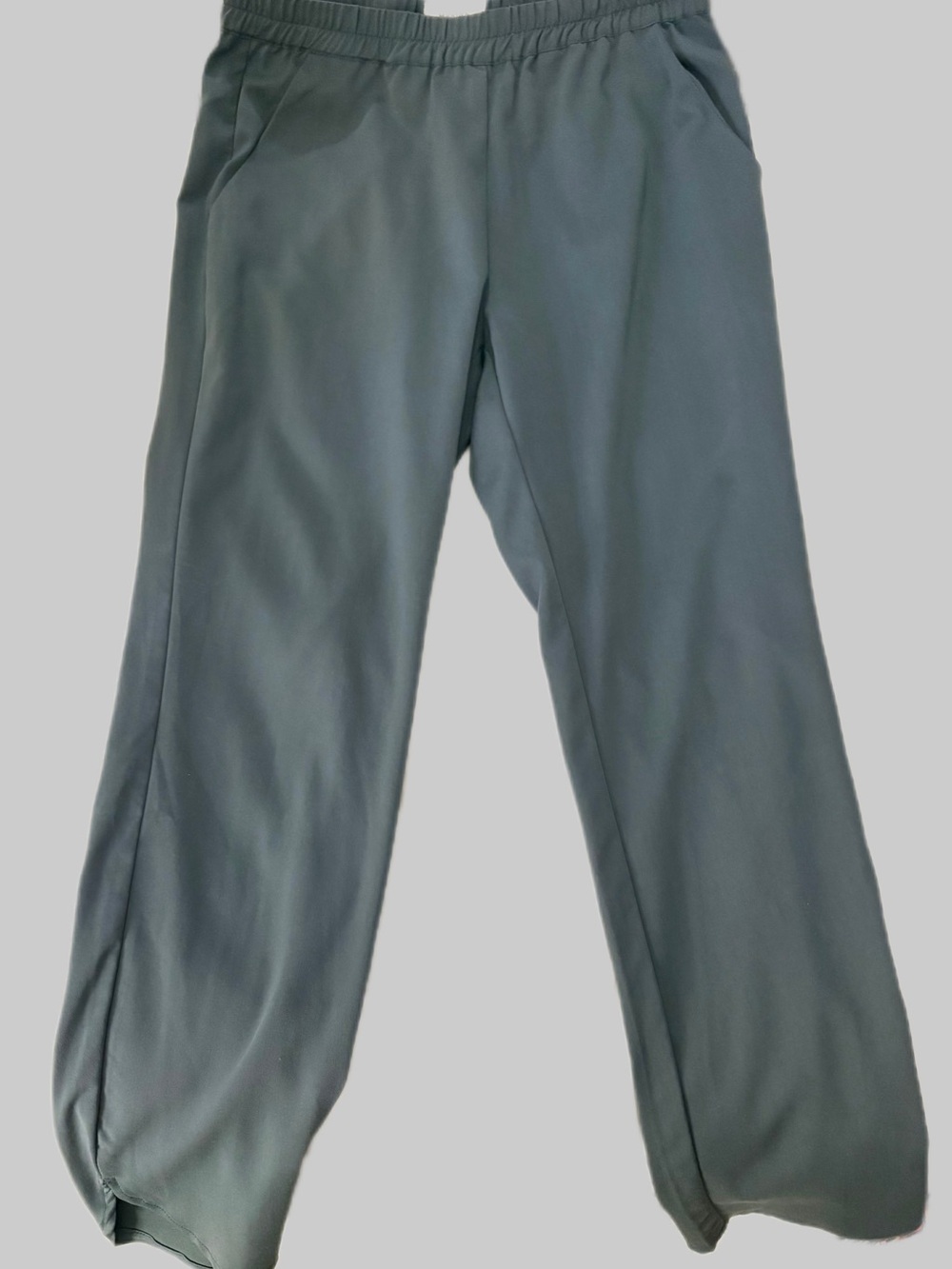 Marine Layer Blue Cropped Tailored Jogger Pants